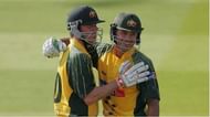 Ricky Ponting and Damien Martyn
